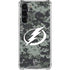 NHL Tampa Bay Lightning Camo Galaxy S24 FE Clear Case